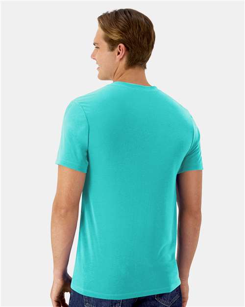 Unisex Cool DRI® Cotton Touch T-Shirt - Athletic Teal Back