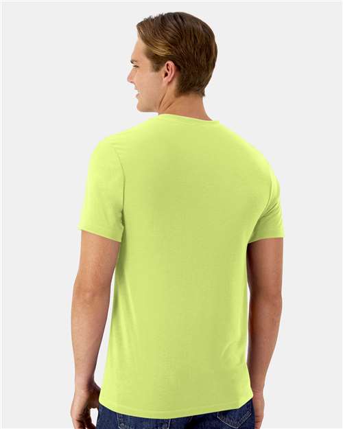 Unisex Cool DRI® Cotton Touch T-Shirt - Safety Green Back