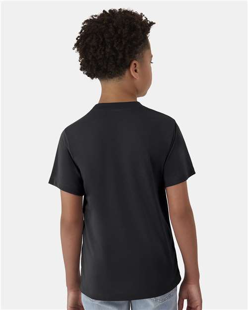 Youth Cool DRI® Cotton Touch T-Shirt - Black Back
