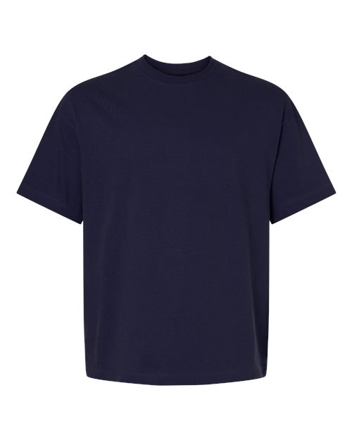 Unisex Beefy-T® Retro Street T-Shirt - Athletic Navy Front