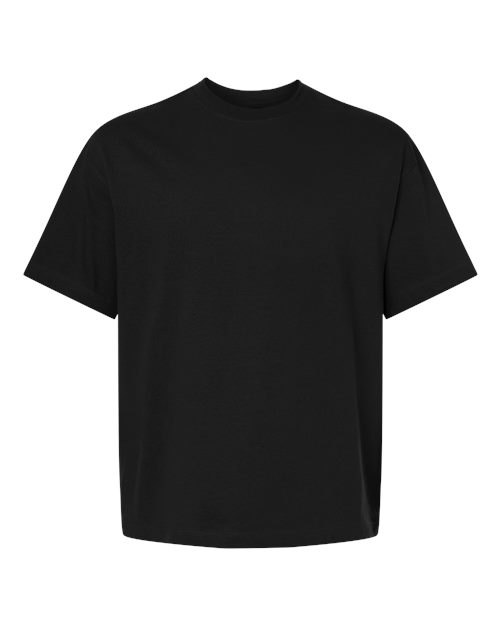 Unisex Beefy-T® Retro Street T-Shirt - Black Front