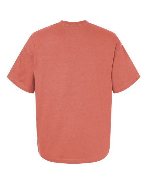 Unisex Beefy-T® Retro Street T-Shirt - Picante Pink Back