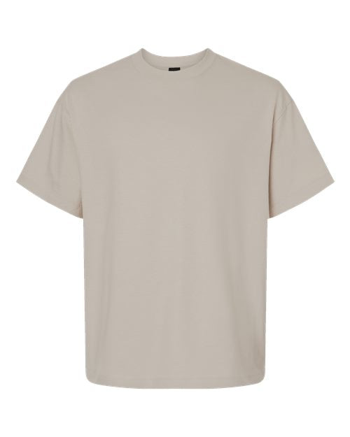 Hanes Unisex Beefy-T® Retro Street T-Shirt - Sand Front