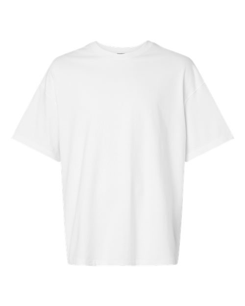Unisex Beefy-T® Retro Street T-Shirt - White Front
