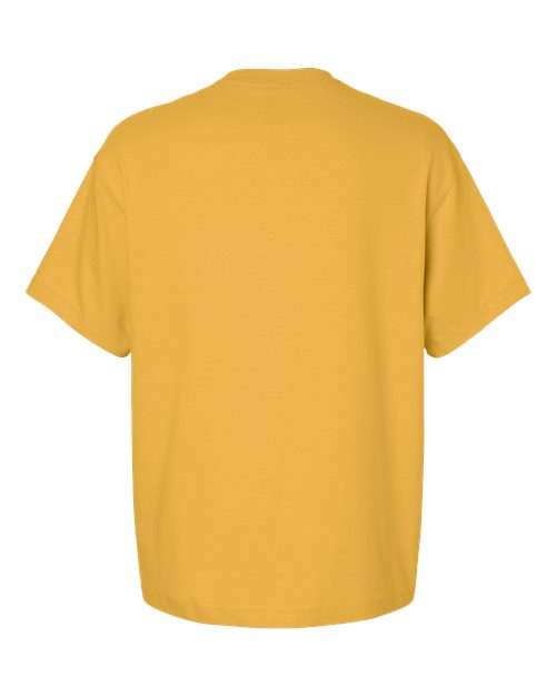 Unisex Beefy-T® Retro Street T-Shirt - Royal Gold Back