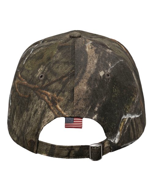 Camo Woven USA Flag Cap - Country DNA/ USA Flag Back