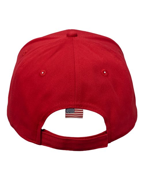USA Flag Cap - Red/ USA Back