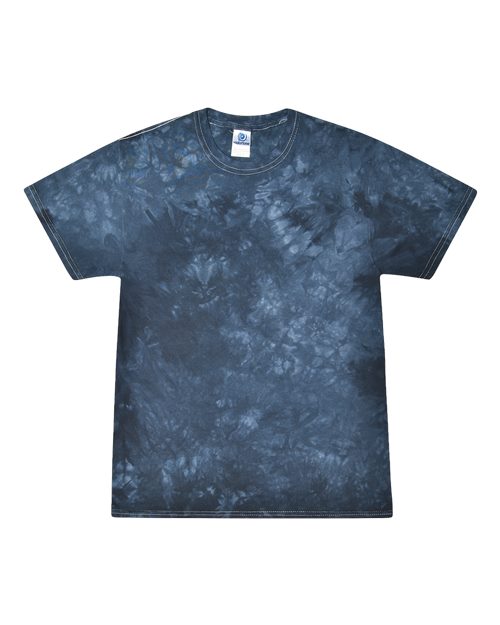 Colortone Youth Crystal Wash T-Shirt - Crystal Navy Front