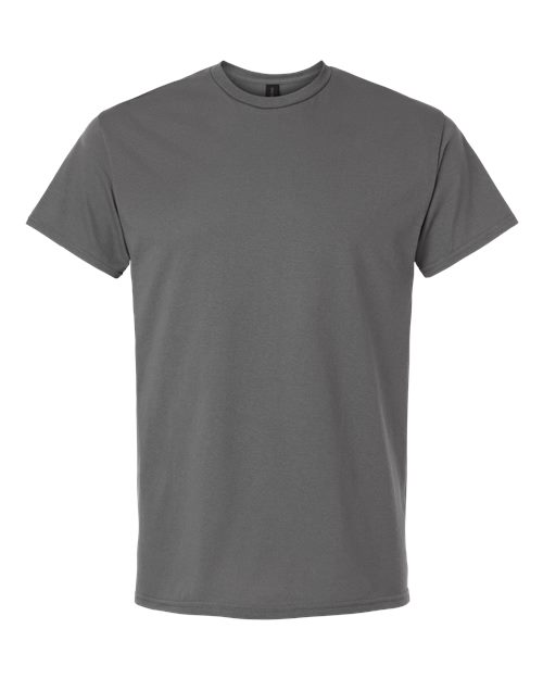Gildan Unisex Light Cotton T-Shirt - Charcoal Front