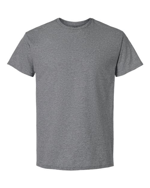 Gildan Unisex Light Cotton T-Shirt - Graphite Heather Front