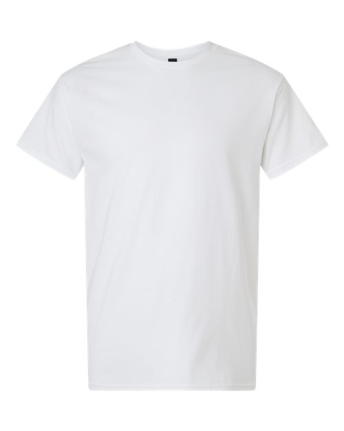 Gildan Unisex Light Cotton T-Shirt - White Front