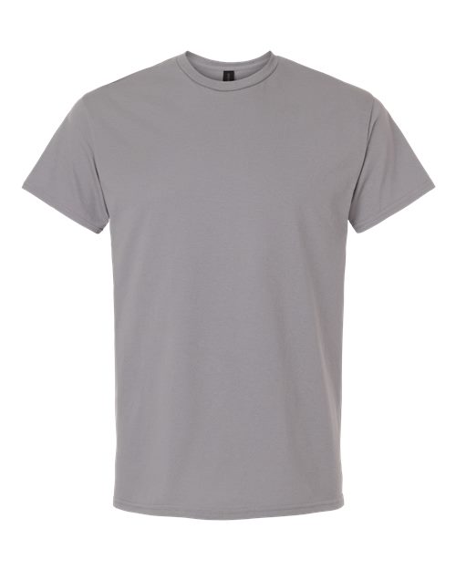 Gildan Unisex Light Cotton T-Shirt - Gravel Front