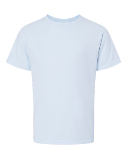 Youth Garment-Dyed T-Shirt - Soothing Blue Front