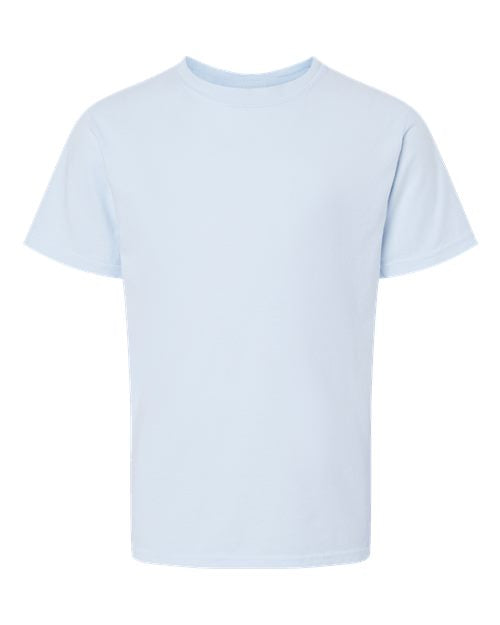 ComfortWash by Hanes Youth Garment-Dyed T-Shirt - Soothing Blue Front