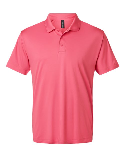 Men's Pro-Lock Performance Polo - Bright Pink Front
