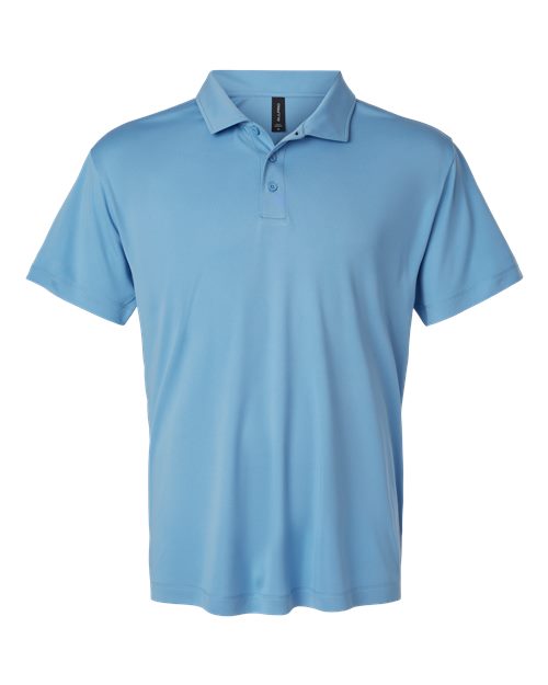 AllPro Men's Pro-Lock Performance Polo - Carolina Blue Front