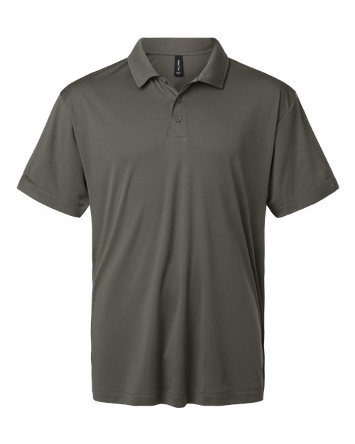 AllPro Men's Pro-Lock Performance Polo - Charcoal Front