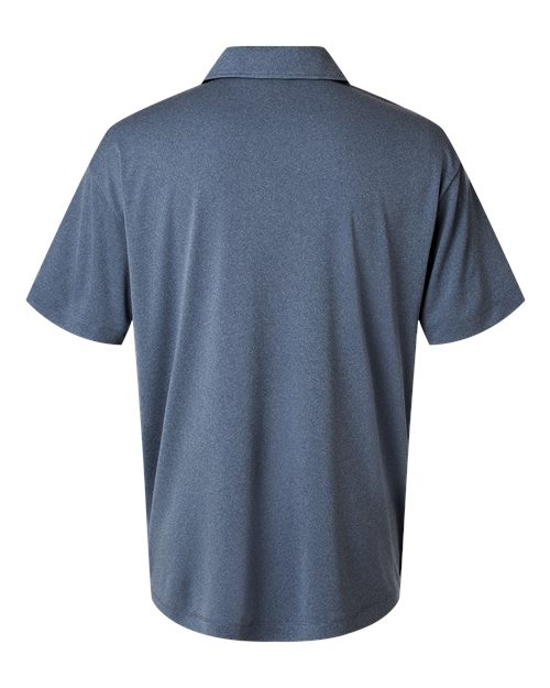 Men's Pro-Lock Performance Polo - Heather Navy Back