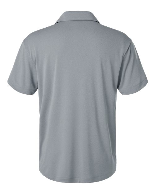 Men's Pro-Lock Performance Polo - Heather Steel Back