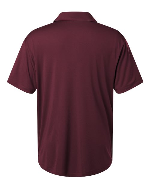 Men's Pro-Lock Performance Polo - Maroon Back