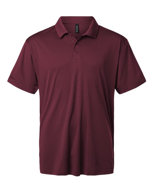 Men's Pro-Lock Performance Polo - Maroon Front
