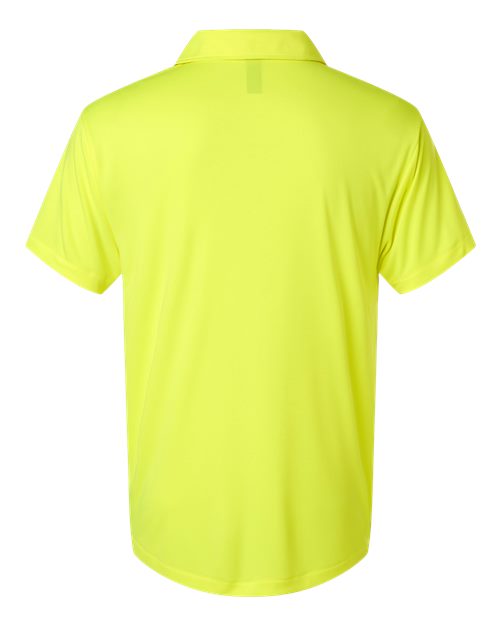 Men's Pro-Lock Performance Polo - Neon Yellow Back