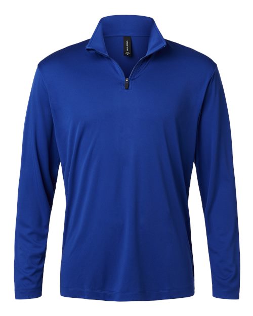 Men's Pro-Lock Performance Quarter-Zip Pullover - Royal Front