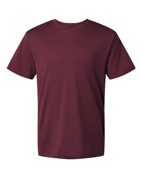 Men's Pro-Lock Performance T-Shirt - Maroon Front