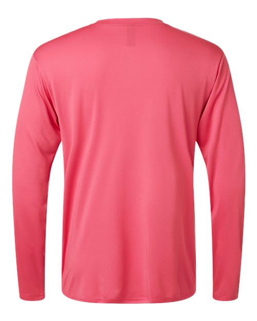 Unisex Pro-Lock Performance Long Sleeve T-Shirt - Bright Pink Back