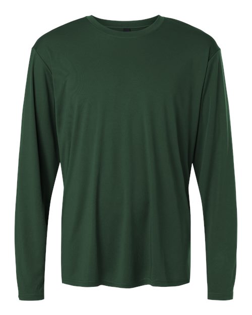 Unisex Pro-Lock Performance Long Sleeve T-Shirt - Forest Green Front