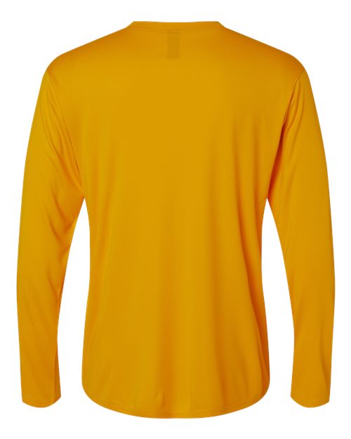 Unisex Pro-Lock Performance Long Sleeve T-Shirt - Gold Back