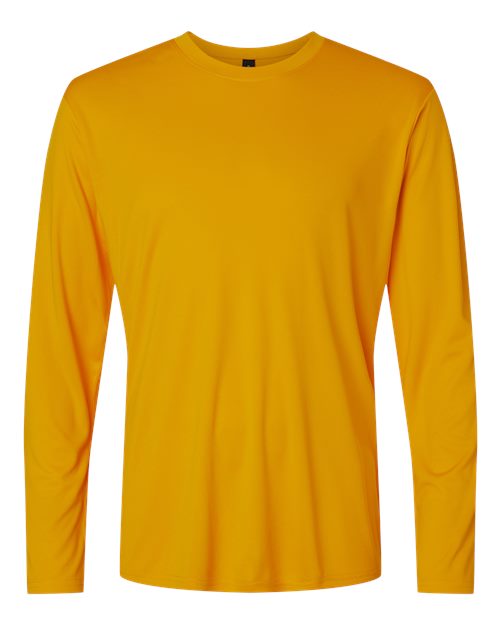Unisex Pro-Lock Performance Long Sleeve T-Shirt - Gold Front