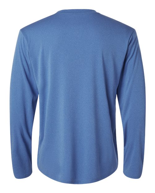 Unisex Pro-Lock Performance Long Sleeve T-Shirt - Heather Royal Back