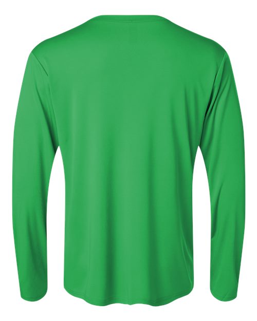 Unisex Pro-Lock Performance Long Sleeve T-Shirt - Kelly Green Back