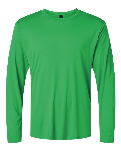 Unisex Pro-Lock Performance Long Sleeve T-Shirt - Kelly Green Front