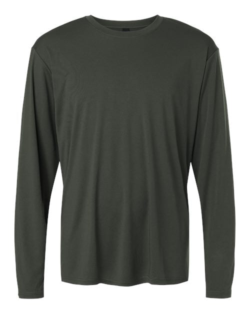 Unisex Pro-Lock Performance Long Sleeve T-Shirt - Smoke Front