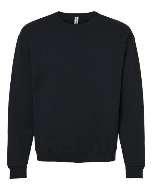 Unisex Rugged Crewneck Sweatshirt - Black Ink Front