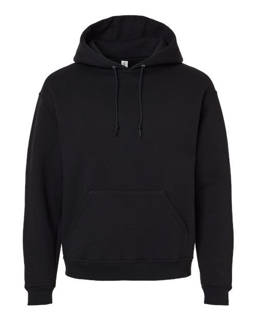 JERZEES Unisex Rugged Hooded Sweatshirt - Black Ink Front