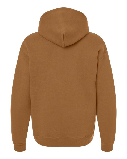 Unisex Rugged Hooded Sweatshirt - Golden Pecan Back