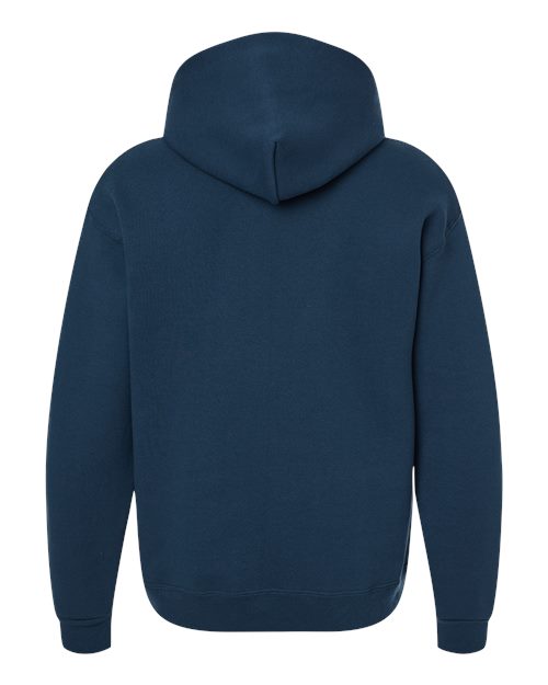 Unisex Rugged Hooded Sweatshirt - Washed Navy Back