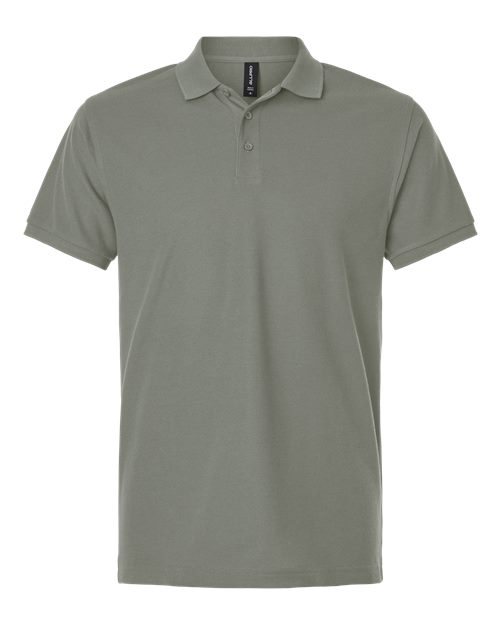 Men's Pique Polo - Greystone Front