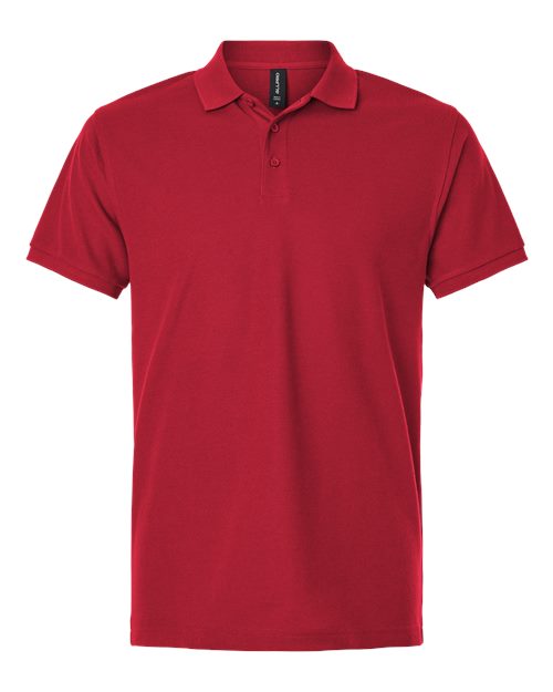 AllPro Men's Pique Polo - Red Front