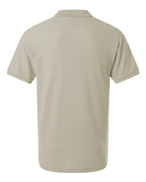 Men's Pique Polo - Sand Back