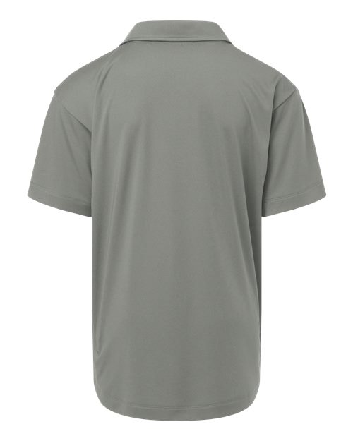 Youth Pro-Lock Performance Polo - Greystone Back