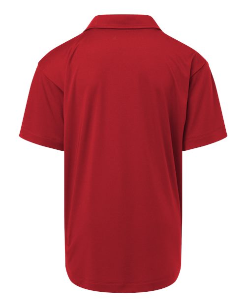 Youth Pro-Lock Performance Polo - Red Back