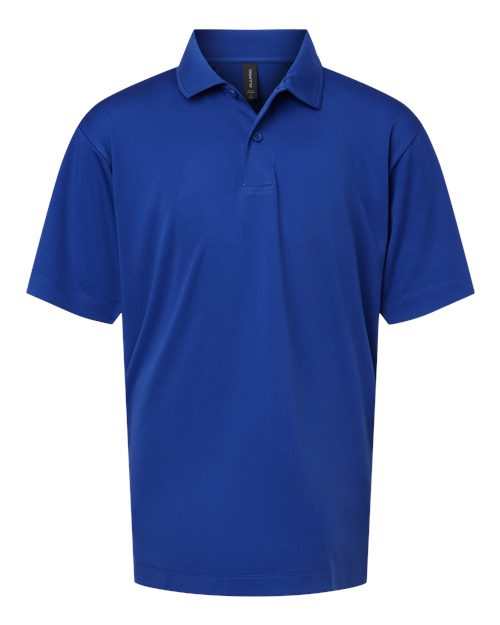 Youth Pro-Lock Performance Polo - Royal Front