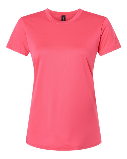 Women's Pro-Lock Performance T-Shirt - Bright Pink Front
