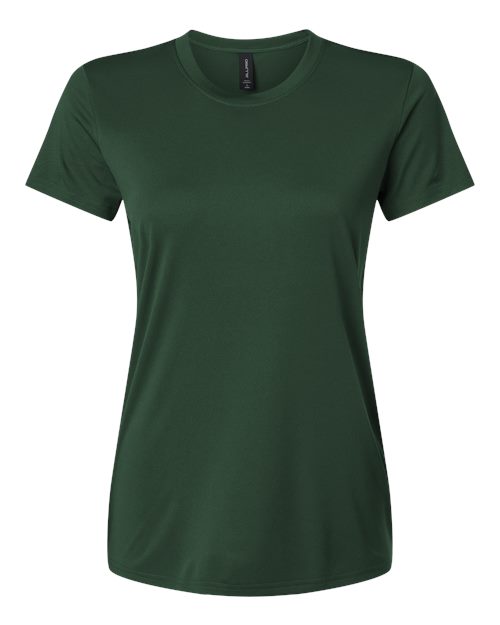 Women's Pro-Lock Performance T-Shirt - Forest Green Front