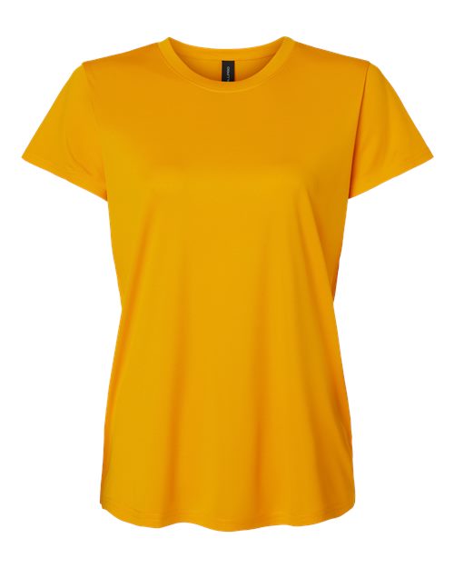 Women's Pro-Lock Performance T-Shirt - Gold Front