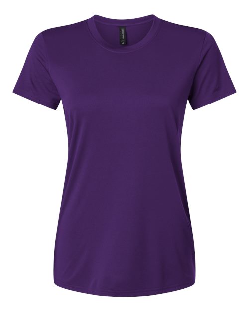 Women's Pro-Lock Performance T-Shirt - Purple Front